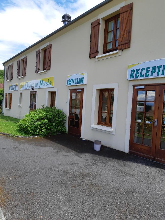 Logis hôtel Les Confins du perche Sceaux-sur-Huisne Exterior foto